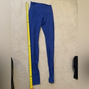 Lululemon Leggings royal Blue Full Length Size 4